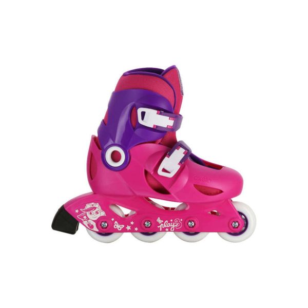 Oxelo Play 3 Pembe Mor Çocuk Pateni