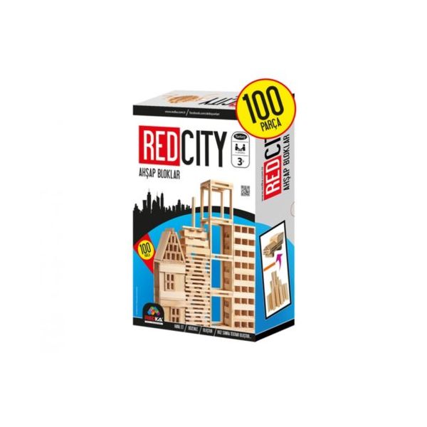 Redka Red City Ahşap Bloklar