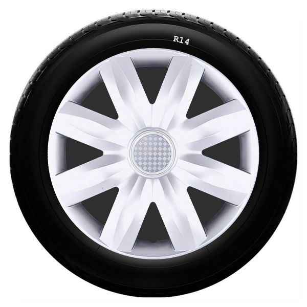 Alfa Romeo SKS-SJS 221 14 İnç 4 Adet Kırılmaz Jant Kapağı