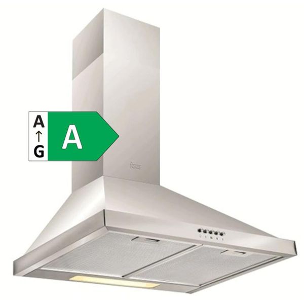 Teka DF60 A Sınıfı 3 Kademeli Mekanik Duvar Tipi Davlumbaz Inox