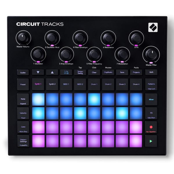 Novation Circuit Tracks Groovebox Synthesizer