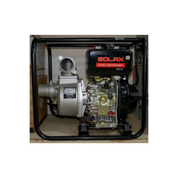 Solax 80KB-3 Marşlı Dizel Motopomp