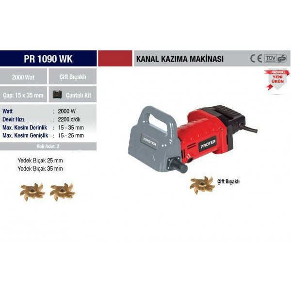 Proter PR 1090 WK Kanal Açma Makinası