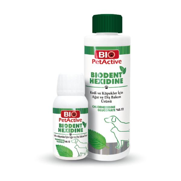 Bio PetActive Biodent Hexidine 250 ml Kedi ve Köpekler İçin Ağız Bakım Ürünü