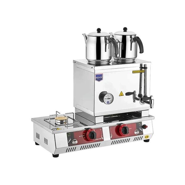Remta N11-C 30 Model Çift Demlikli Lpg+Elektrikli 23 lt Çay Kazanı