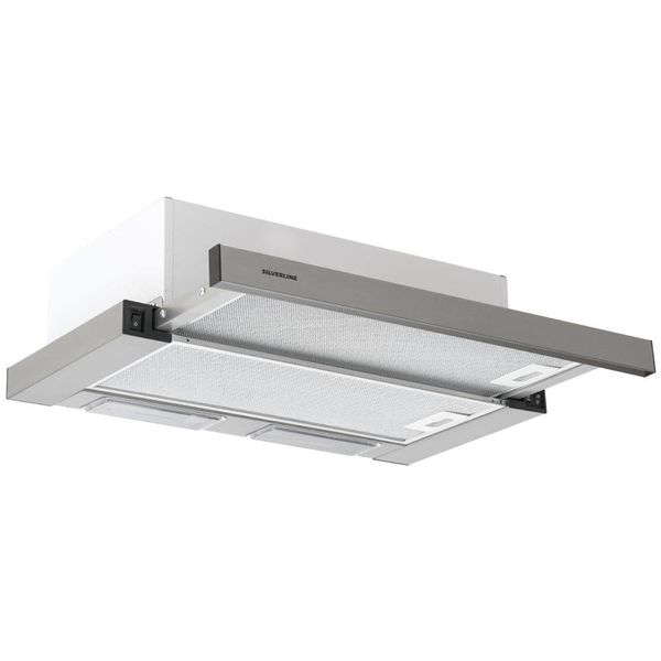 Silverline 1140 Rocker Crystal İnox Aspiratör
