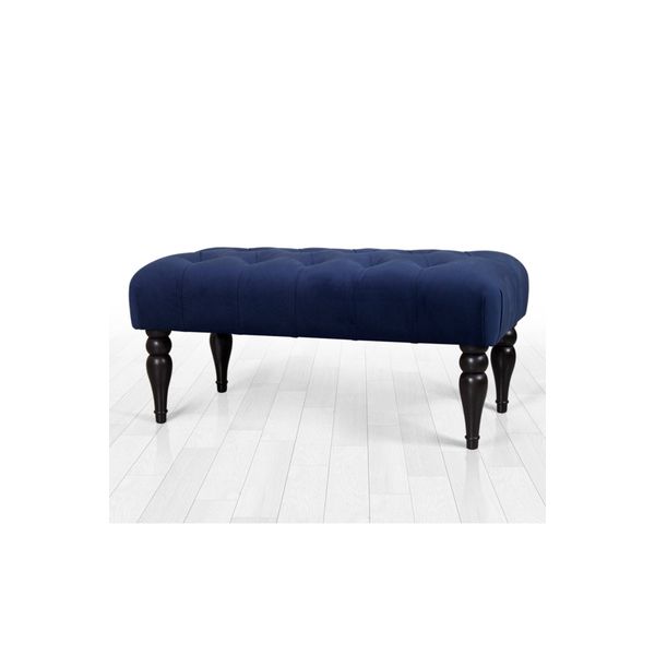 Lorence Home TY9044 Gece Mavisi Missus Bench Gece Mavisi Puf