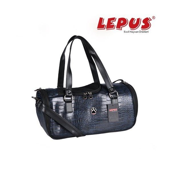 Lepus 3x23x46 cm Lacivert Kedi ve Köpek İçin Duffle Çanta