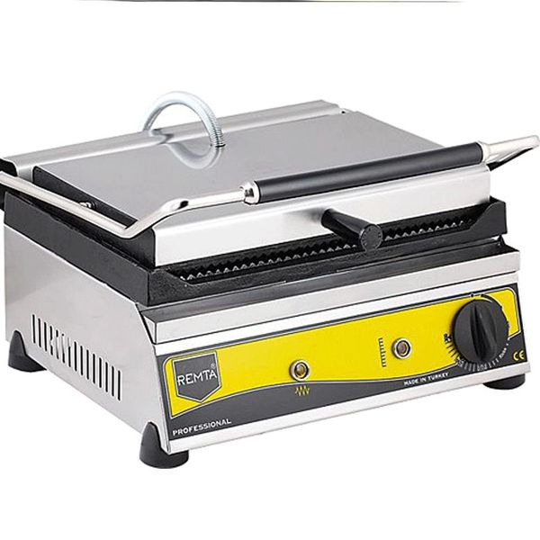 Remta R73 1800 W 20 Adet Pişirme Kapasiteli Teflon Çıkarılabilir Plakalı Izgara ve Tost Makinesi
