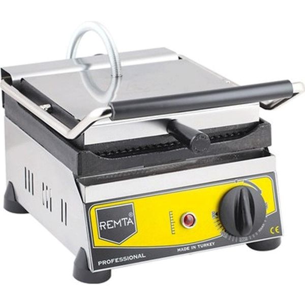 Remta R72 1200 W 8 Adet Pişirme Kapasiteli Teflon Çıkarılabilir Plakalı Izgara ve Tost Makinesi