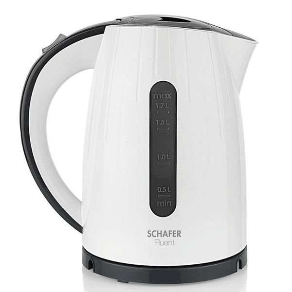 Schafer Fluent Beyaz 2200 W 1.7 lt Kapasite Su Isıtıcısı Beyaz
