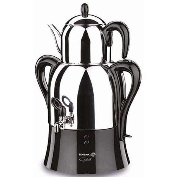 Korkmaz A341-04 2200 W 0.7 lt Demleme 3.0 lt Su Isıtma Kapasiteli Çaykolik Çay Makinesi