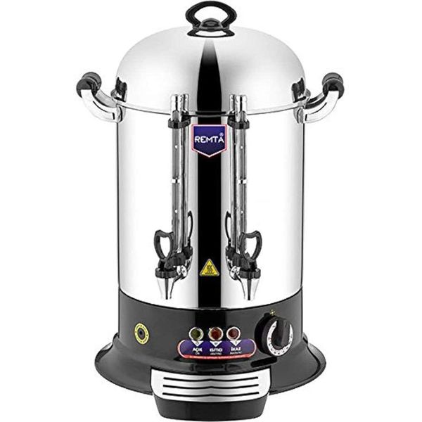Remta Elegance ER15 250 Bardak 2200 W 3 lt lt Demleme 6 lt Su Isıtma Kapasiteli Çay Semaver Inox