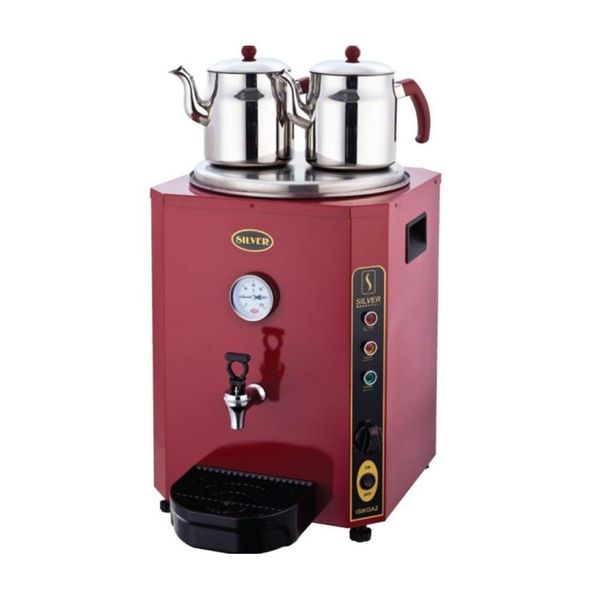 Işıkgaz Silver Elite Jumbo 2250 W 23 lt Demleme 2 Demlik Çay Makinesi