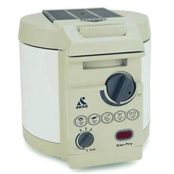 Aksu T11 Ken Fry 2.2 lt 1600W Beyaz Fritöz