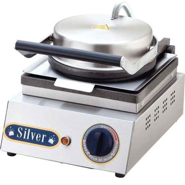 Silver Tekli Waffle Makinesi