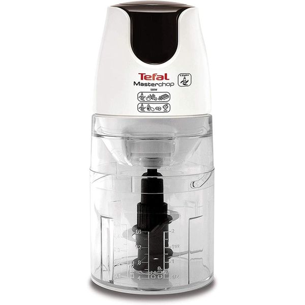 Tefal MasterChop XL 500 W 0.75 lt Kapasiteli Doğrayıcı Siyah