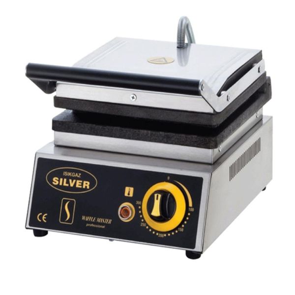 Işıkgaz Kare Silver Tekli Waffle Makinesi
