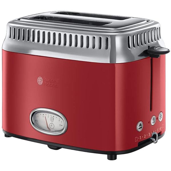 Russell Hobbs 21680-56/RH Retro 1100 W 2 Dilimi Hazneli Ekmek Kızartma Makinesi