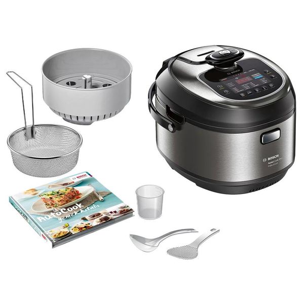 Bosch MUC88B68TR Metalik-Siyah Auto Cook Pro Çoklu Pişirici