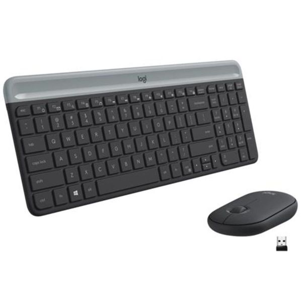 Logitech MK470 920-009435 Siyah Kablosuz Klavye Mouse Seti