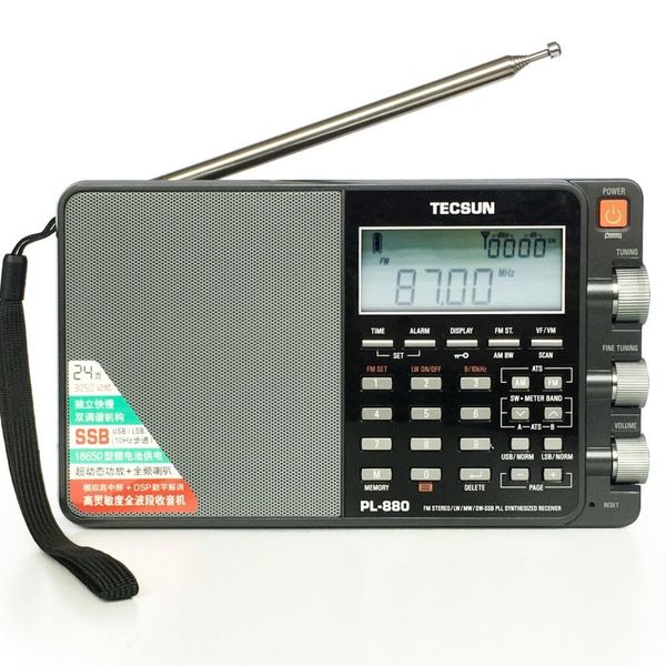 Tecsun PL880 PLL Digital Taşınabilir Radyo