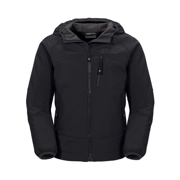 Jack Wolfskin Whirlwind Siyah Erkek Mont