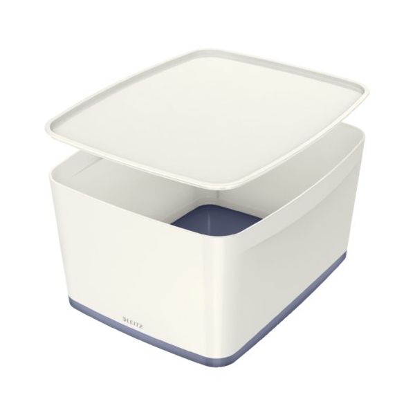 Leitz Mybox 521601 Gri Geniş Saklama Kutusu