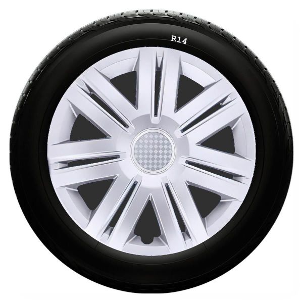 Alfa Romeo SKS-SJS 203 14 İnç 4 Adet Kırılmaz Jant Kapağı