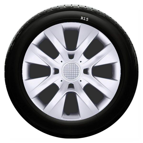 Nissan SKS-SJS 334 15 İnç 4 Adet Kırılmaz Jant Kapağı