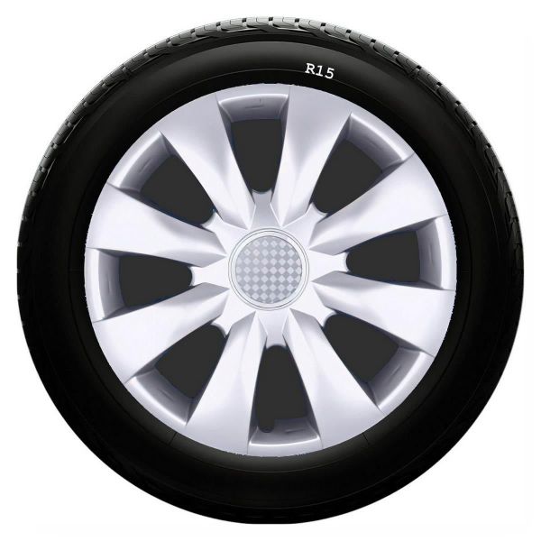 Volkswagen SKS-SJS 316 15 İnç 4 Adet Kırılmaz Jant Kapağı