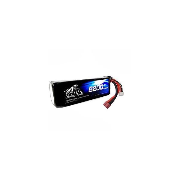 Leopard Power 6200 mAh 11.1V 3S 30C Lityum Polimer Lipo Batarya