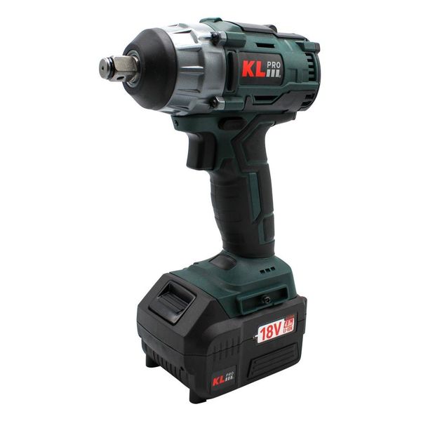 Klpro KLSS18BH-50 18Volt/5.0Ah Li-İon Çift Akülü Kömürsüz Profesyonel Somun Sıkma
