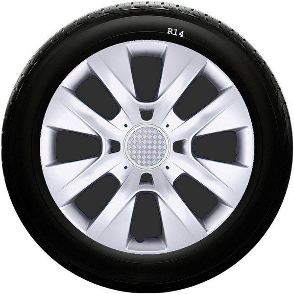 Nissan SKS-SJS 225 14 İnç 4 Adet Kırılmaz Jant Kapağı
