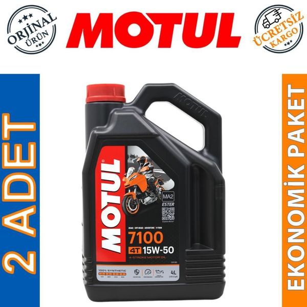 Motul 7100 15W50 4T 4 lt Motosiklet Yağı