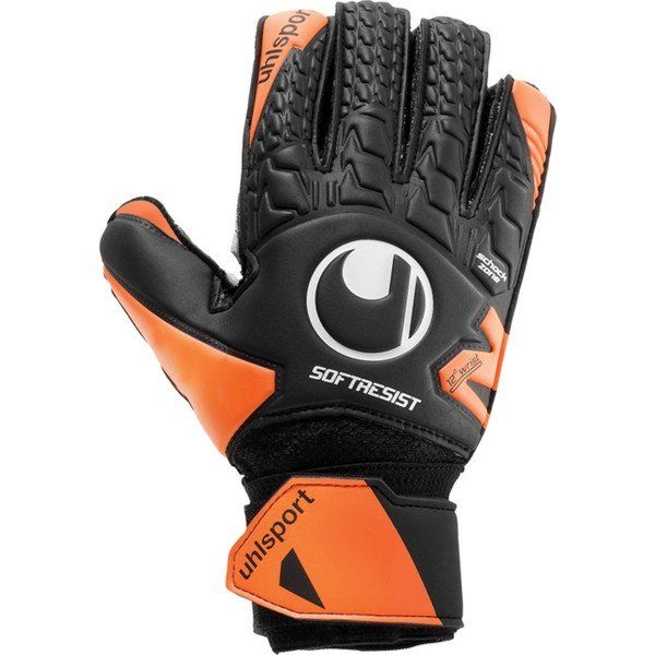 Uhlsport 1011159-01 Neon Sarı Siyah Soft Resist Flex Frame Futbol Kaleci Eldiveni