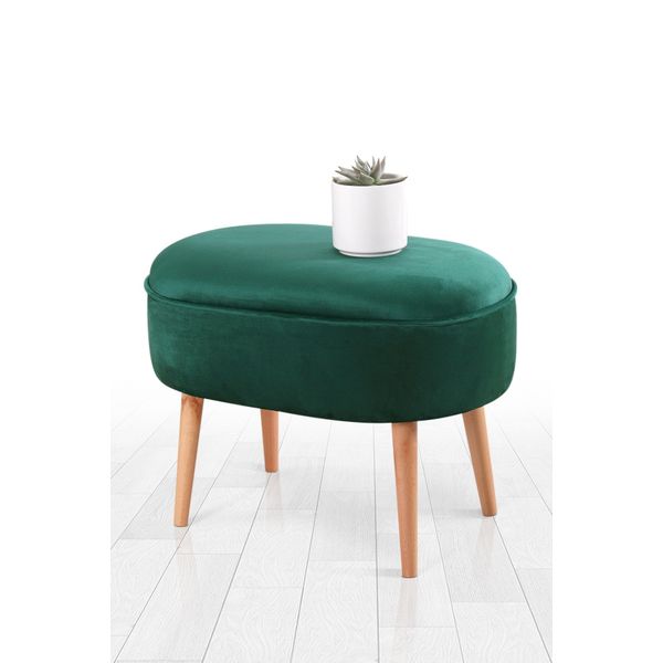 Lorence Home TY4490 Yeşil Moile Puf