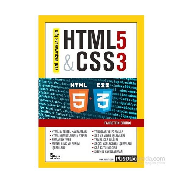 HTML5 & CSS3 - Fahrettin Erdinç