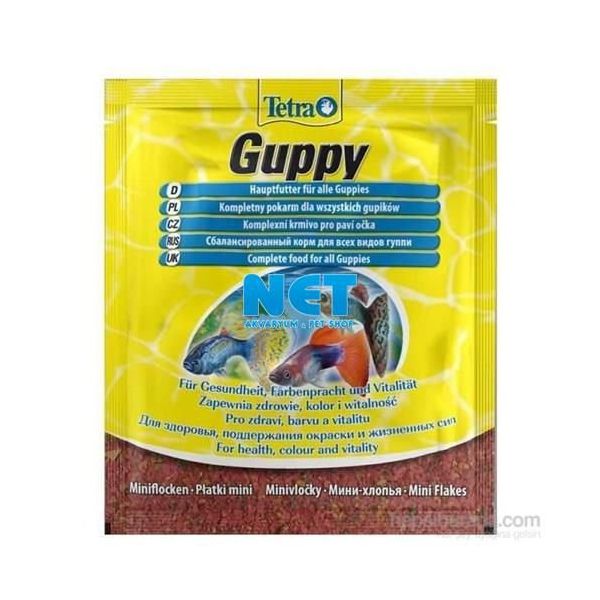 Tetra 12 gr Guppy Balık Yemi