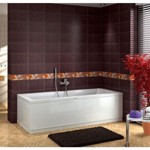 Shower Flibos Oval 130x130 cm Küvet