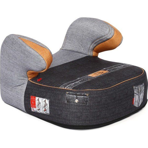 Comfymax Premium 15-36 kg Grey Jean Oto Koltuğu Yükseltici