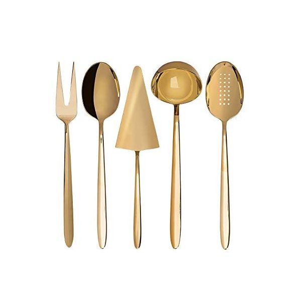 Jumbo 9400 5 Parça Titanyum Gold Servis Takımı