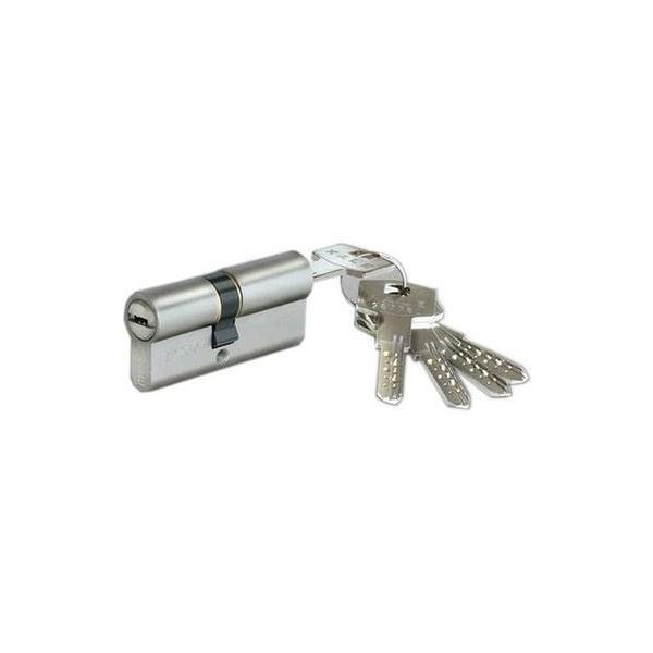 Kale Kilit 164 BNE 90 mm Nikel Bilyalı Emniyet Kartlı Kilit Göbeği