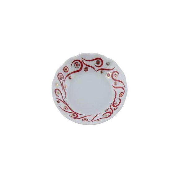 Porland Yakamoz 11 cm Kırmızı Çay Tabağı