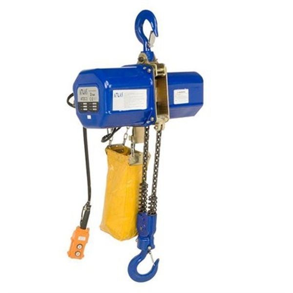 Atlas ATZC2 Trifaze 380 Volt 2 ton Elektrikli Zincirli Vinç