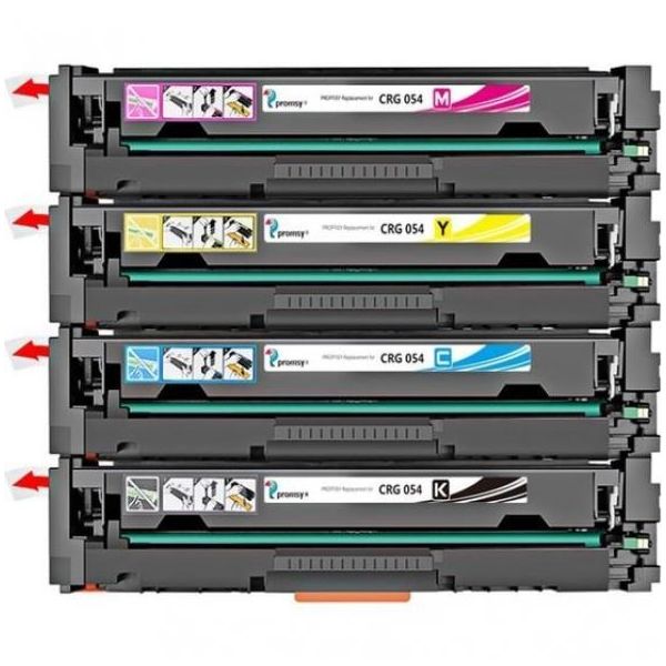 Canon i-Sensys MF643CDW CRG054 CMYK 4 Renk Muadil Toner Seti