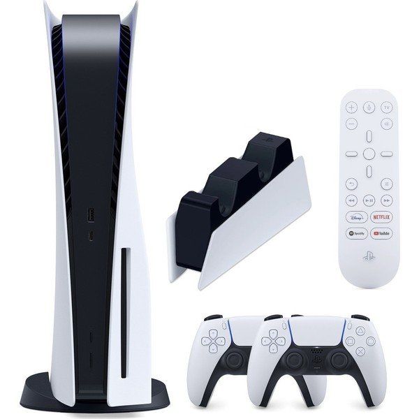 Sony Playstation 5 + 2. Kol + Medya Kumandası + Şarj Istasyonu