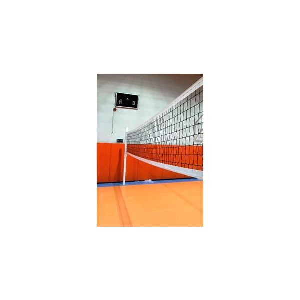 Adelinspor Diomond 6,5 m Brandalı 6 mm Çelik Halatlı 3,5 mm Polyamid İp File Voleybol Filesi Ağı