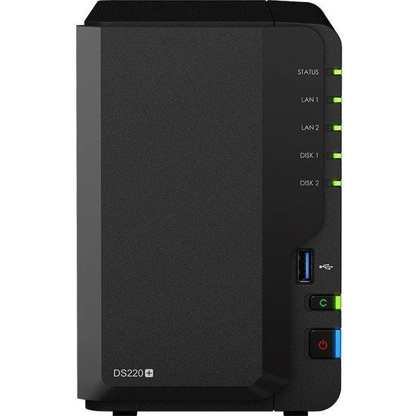 Synology DS220PLUS02 2X1TB RAID(0-1) Nas Server