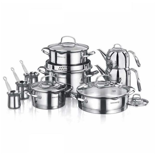 Korkmaz A1702 Steama 15 Parça Hiper Set
